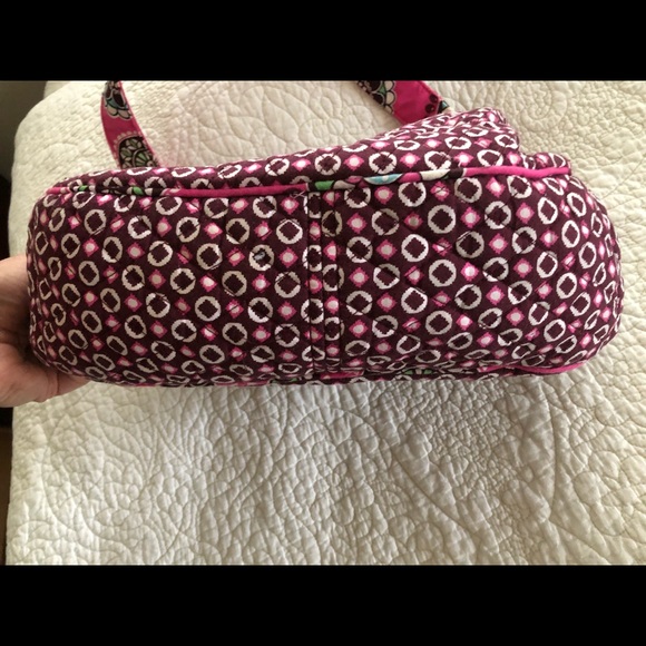 🎉SALE!!🎉 Vera Bradley Pink and Brown Satchel Handbag - Picture 10 of 10